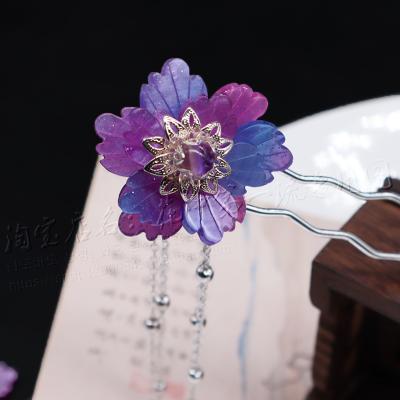 China Modern Super Quality Earrings Headwear Clothes Artificial Peony Flower Petal Acetic Acid Accessories for sale