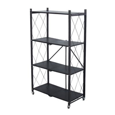 China Good Quality New Arrivals Sustainable Carbon Steel Folding Cheap Wholesale Price Shelf for sale