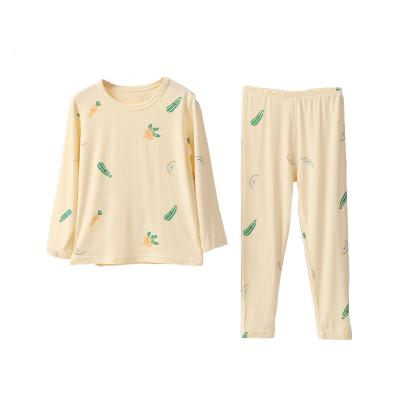 China Baby Boy Anti-static Eco-Friendly Clothes Autumn Cotton Pure Natural Bamboo Baby Clothes Baby Clothing Set for sale