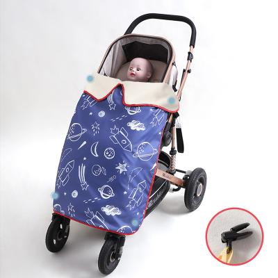 China Stroller Baby Stroller Waterproof and Windproof Blanket Baby Waterproof Blanket Thick Warm Blanket for sale