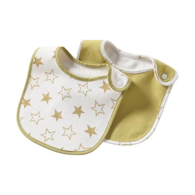 China Nitrosamine Free Soft Washable Baby Feeding Bibs Organic Cotton Baby Bibs Professional Custom Wholesale Baby Bibs for sale