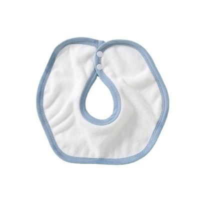 China New Design Antibacterial Petals Baby Absorbent Bibs Double Soft Waterproof Baby Bibs Organic Baby Bibs for sale