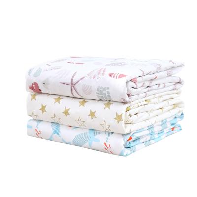 China Price 120*140cm Baby Cotton Towel Folded Appropriate Luxury Baby Wrap Blanket for sale