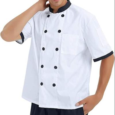 China restaurant & New Fashion Bar Hotel Long Or Short Sleeves Restaurant Coated Jackets Cooking Chef Clothes Uniforms for sale