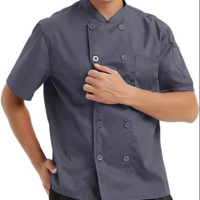 China restaurant & High Quality Bar Cafe Chef Uniform Hotel Restaurant Bar Waiter Custom Embroidery Logo T-shirt Printing Polo Shirts for sale