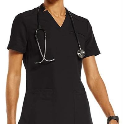 China V Neck Design Women Joggers Set Medical Scrubs Uniforms Short Sleeve Medical Uniforms Hospital Scrubs Uniforms Sets Scrubs Medical for sale