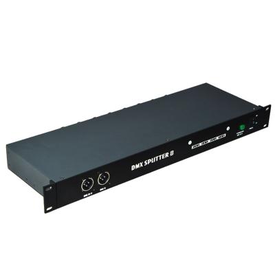 China Intelligent 3 Core 8 Channel Splitter 8 Way Output DMX Amplifier for sale