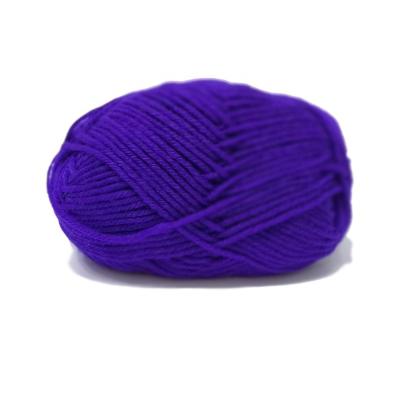 China Cheap Solid Acrylic Yarn Dyed 100% Anti-Static Acrylic Yarn Hand Knitted Baby Yarn for sale