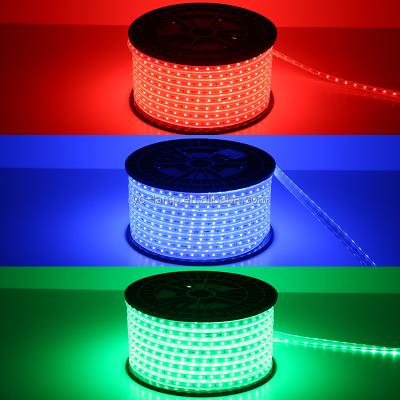 China 220v LANDSCAPE waterproof SMD 5050 led strip light, hot sale led strip light, RGB strip led light for sale