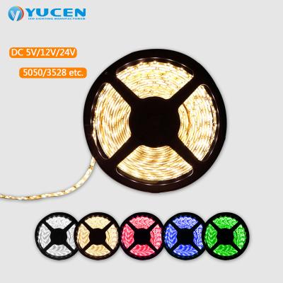 China House Decoration Led Cable Strip Lights 5m Roll Waterproof IP65 RGB House Decoration Led Cable Strip Lights for sale