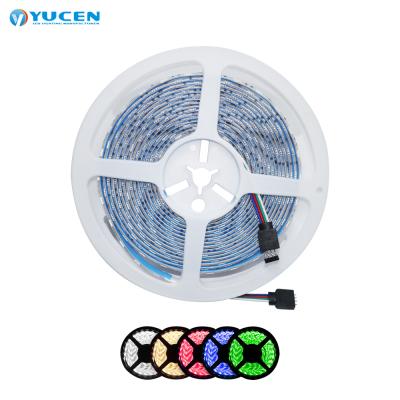 China DC24V Hotel Led Flexible Strip Light 50m , Waterproof IP65 RGB 50M Led Strip for sale