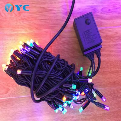 China YC High Quality Outdoor Waterproof IP67 Christmas Decorative Rubber Copper Wire Led String Lights for sale