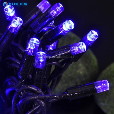 China Outoors Patio Pathway Landscape Yard 10m 50m Waterproof High Quality Blue 100m Led String Lights for sale