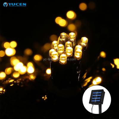 China Outdoor Decoration High Quality Solar Powered Led String Lights Garden Holiday Christmas Decorative Led Light for sale