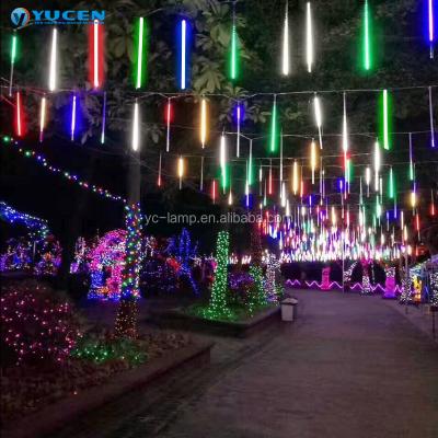 China Wholesale Outdoor/Semi-outdoor/Indoor Outdoor RGB Led Christmas Rain Light City Park Waterproof Led Christmas Fireworks Light for sale