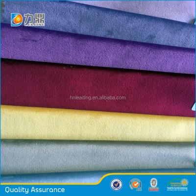 China Wholesale China Home Textiles Velvet Fabric Anti Static For Sofa for sale