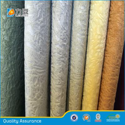 China New Design Anti Static Wholesale Low Price Embossed Velvet Fabric For Sofa for sale