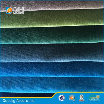 China Anti-Static Cheap Cheap 100% Polyester Soft Velvet Sofa Upholstery Fabric for sale