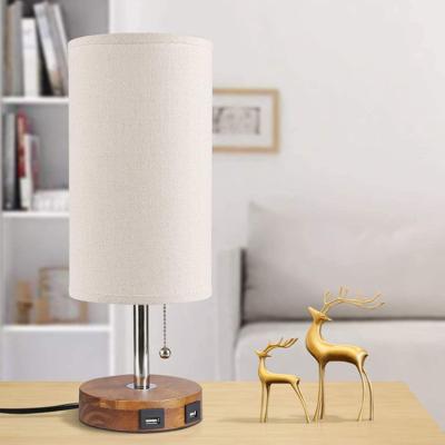 China 2021 Bestselling Modern Nordic Rechargeable Desk Bed Decoration USB Side Table Lamps Led Desk Lamp for sale