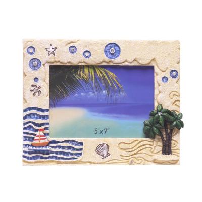 China Handmade Hot Selling Resin Opens Custom Wholesale Home Decor Frame Resin Picture Frame Photo Frames for sale