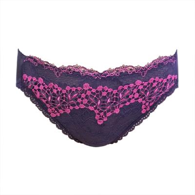 China QUICK DRY Women's Underwear Knickers Low Rise Purple Panties H64018 for sale