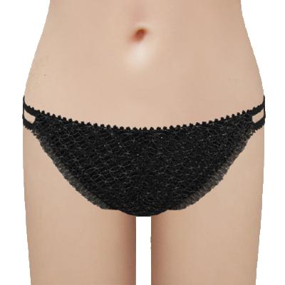 China QUICK DRY Women's Low Waist Women's Underwear Panties Black Lake Panties FA0314 for sale