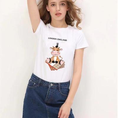 China 2022 QUICK DRY luxury 100% new cotton designer T-shirt clothes for women summer women graphic t-shirt is unisex T-shirt famous brands for sale