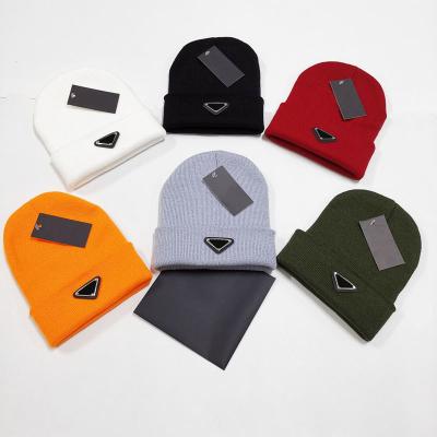 China Wholesale Character Designer Knitted Hats Winter Classic Letter Logo Winter Hats Luxury Cap for sale