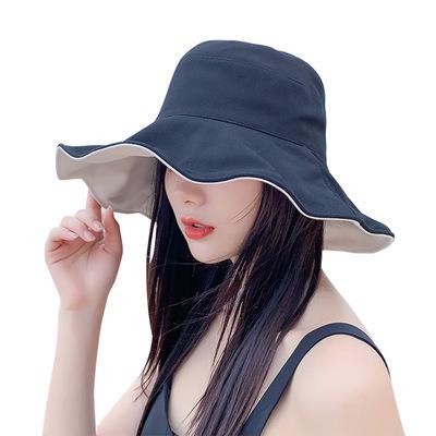 China New ultra thin plush designer bucket hat summer sunshade hat for men and women Korean popular beach hat for sale