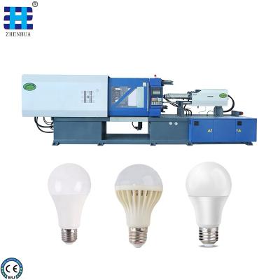 China ZHENHUA horizontal led bulbs manufacturing machine automatic for LED lampshade and led housing injection molding machine led light for sale