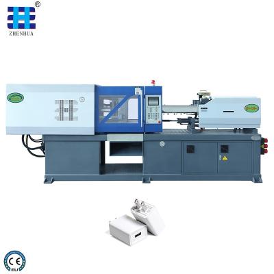 China ZHENHUA Horizontal Hydraulic Servo Motor Plastic Injection Molding Machine for Charger Switch Plastic Electric Plug with CE Certificate for sale