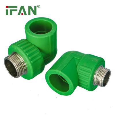 China Best PPR IFAN Low Price PPR Elbow Fitting And PPR Male Threaded Elbow For PPR Elbow With Thread for sale