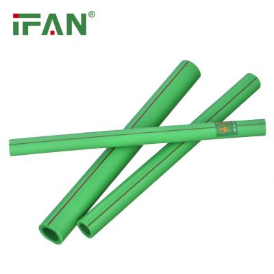 China IFAN China Water Supply Pipe Low Price Color Manufacturer Customized Plastic PPR Water Pipe PPR Pipe For Hot Water Supply for sale