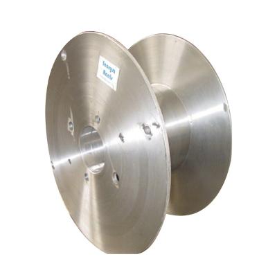 China High Speed ​​WINDING Flat Type Steel Clamp Reels Drum Bobbin Reels For Cable Stranding Machine for sale