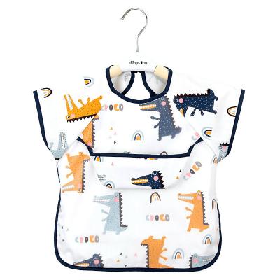 China Viable Wholesale Toddler Accessories Waterproof Sleeveless Baby Bibs Burp Cloth Baby Toddler Bib Feeding Bib for sale