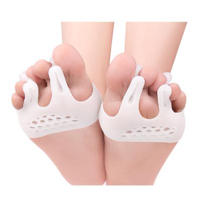 China Durable Foot Care Pedicure Overlap Toes Silicone Hammer Toe Orthopedic Valgus Corrector for sale