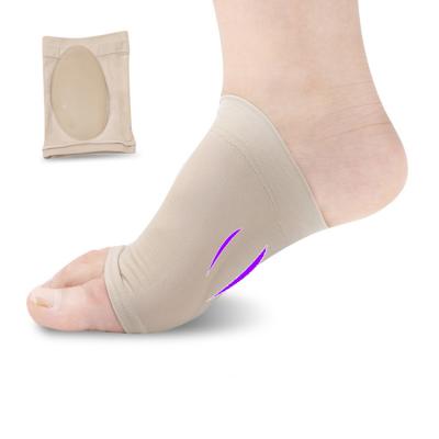 China Flexible Flexible Massage Foot Arch Support Flat Insole for Plantar Fasciitis for sale