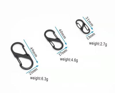 China High Quality Oval Iron Fashion Buckle Metal Snap Buckle Spring Clip Hook for sale