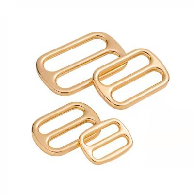 China Iron Hardware Accessories Bag Parts Ring Square Metal Adjustable Buckle for sale