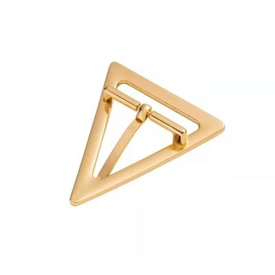 China Iron New Product Decorative Triangle Buckle Triangle Metal Buckle Suitable For Leather Belts for sale