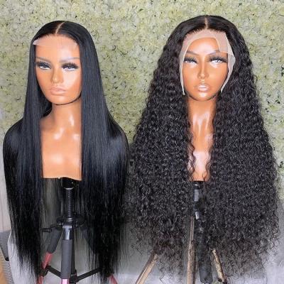 China Natural Kinky Curly Hair Extensions Wigs,Cuticle Aligned Virgin Hair Wigs,Hair Full 360 Lace Frontal Wig For Black Women for sale