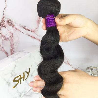 China Loose Wave SHALLOW Sale With Baby Hair Bundles Virgin Hair For Black Women In Nature Stock Color Making Wigs 100Human Hairs for sale