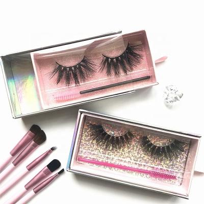 China Professional Manufacturer 25mm Long Eyelash Extension Package Box Natural Eyelash Professional Salon for sale