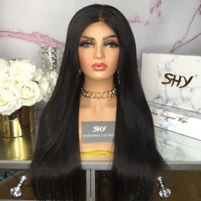 China Nature Color Shy Swiss Straight HD Transparent Hair Wig Design Virgin Hair Lace Closure HD Transparent Hair Wigs Suitable For All Skin Types for sale