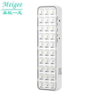 China Brazil Russia Style LED Emergency Home Lamp, Wall Mounted Portable 30 LED SMD Battery Holder Rechargeable LED Emergency Lights for sale