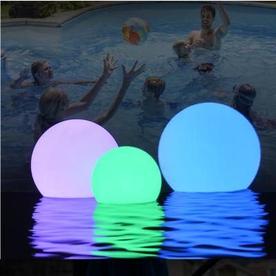 China Hotel Led Ball Light Rechargeable Waterproof Outdoor Plastic Large Luminous Led Ball for sale