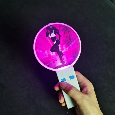 China DMX Remote Control Round Plastic Light Led Flashing Light Concert Led Light Stick for sale