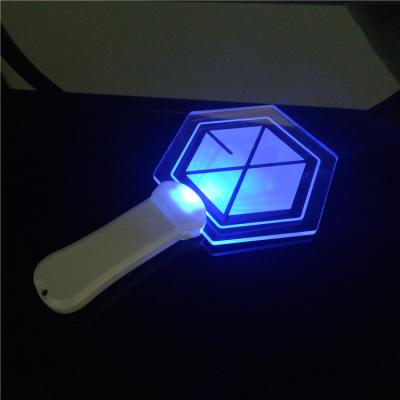 China Remote Control Acrylic DMX LED Stick For K-sound Star Concert Cheering Stick Light OEM Shape LED Stick Manufacturer China for sale