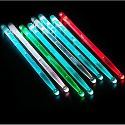 China Strong And Shatterproof Wholesale Bright LED Light Up Drumstick For Stage Show for sale