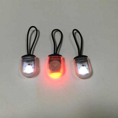 China Plastic+Electronic Components 2020 New Arrival New Led Bag Zipper Puller Light Warning Safety Night Sport Led Light Light for sale